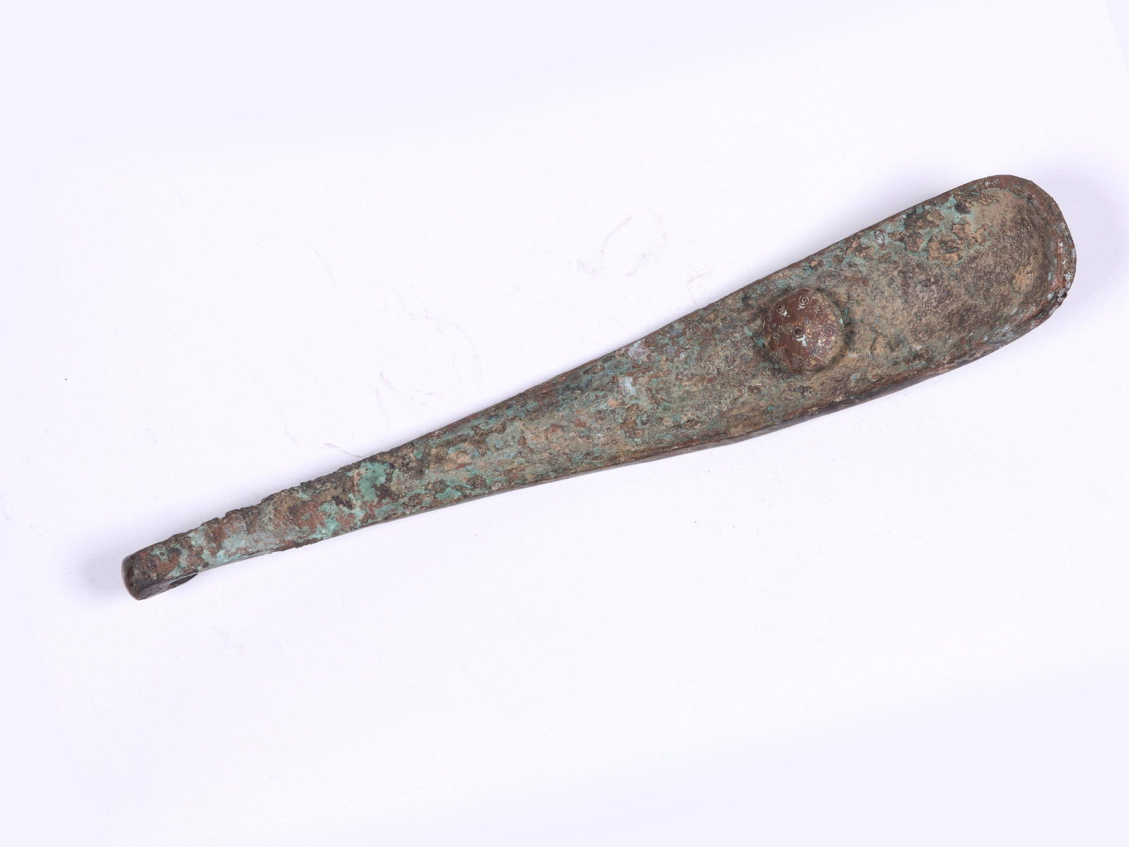 A Bronze Belt Hook - 9