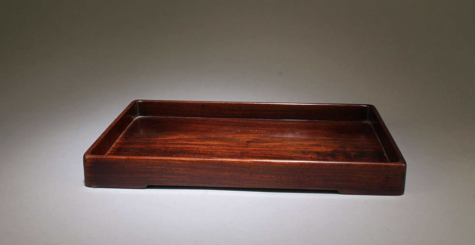 A Hardwood Stand: Dimensions: 1.25" x 11" x 7".