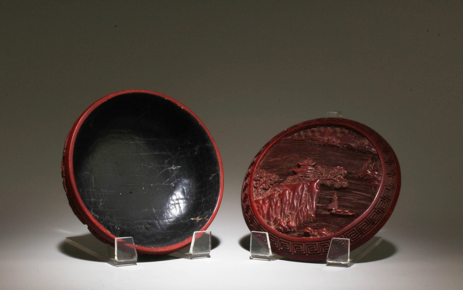 A Cinnabar Container with Lid - 6