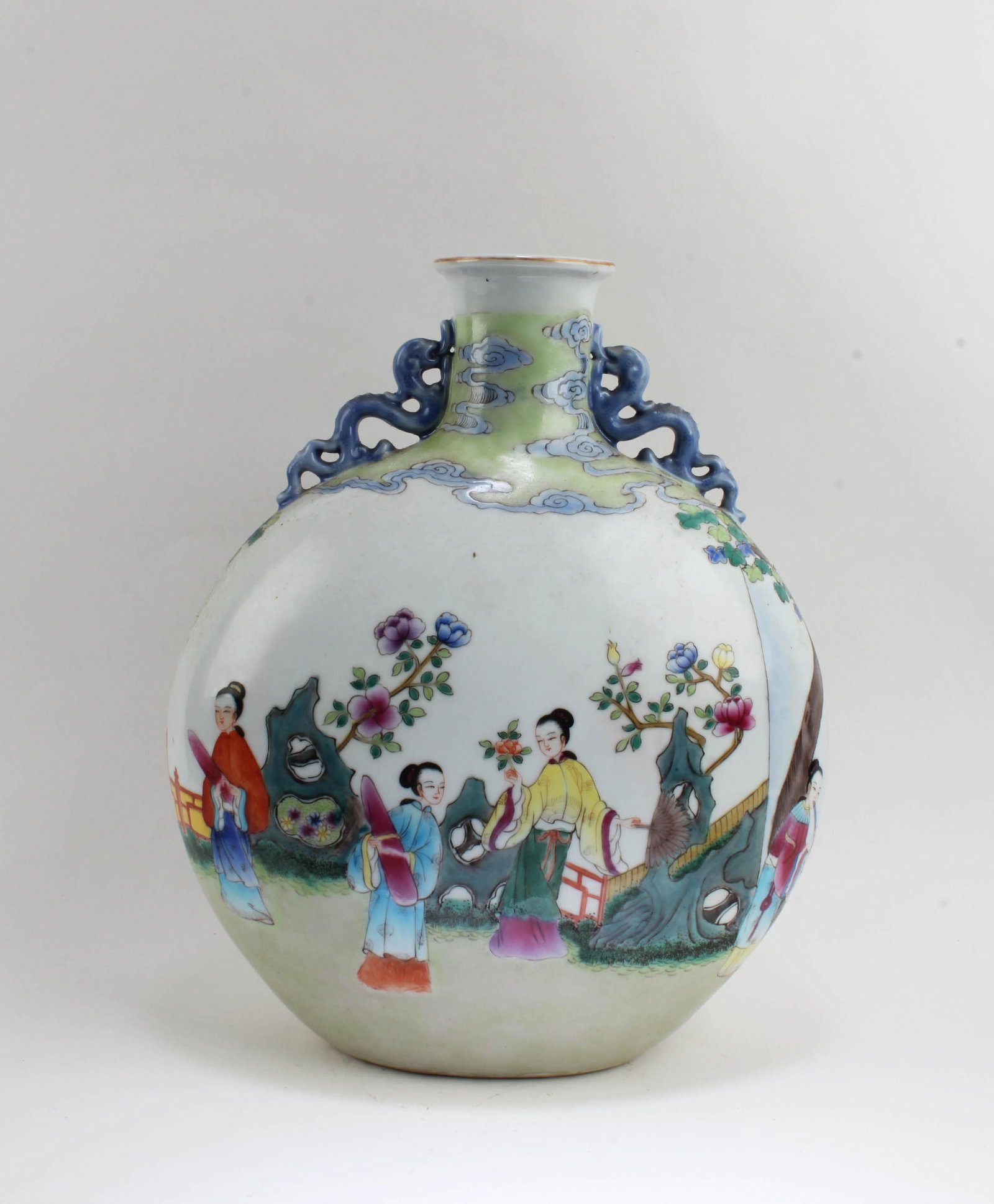 Chinese Porcelain Moonflask Vase (1 of 4)