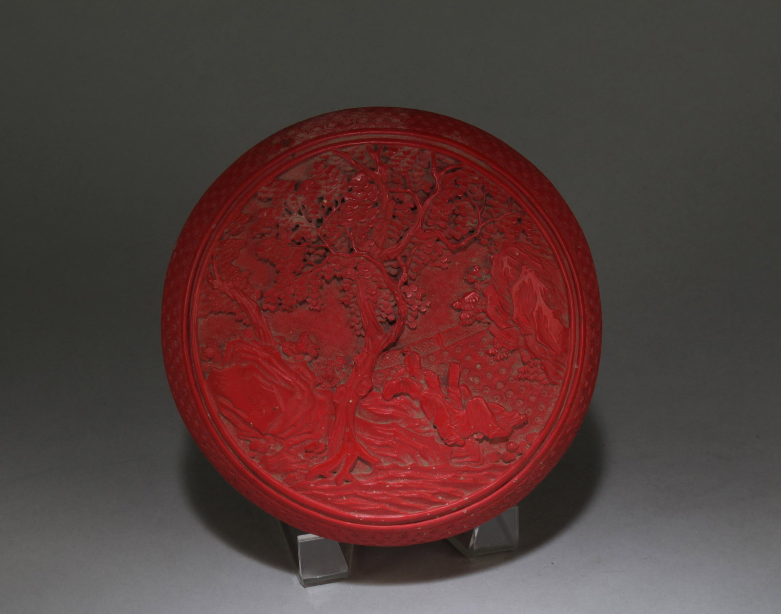 A Cinnabar Laquer Box - 2