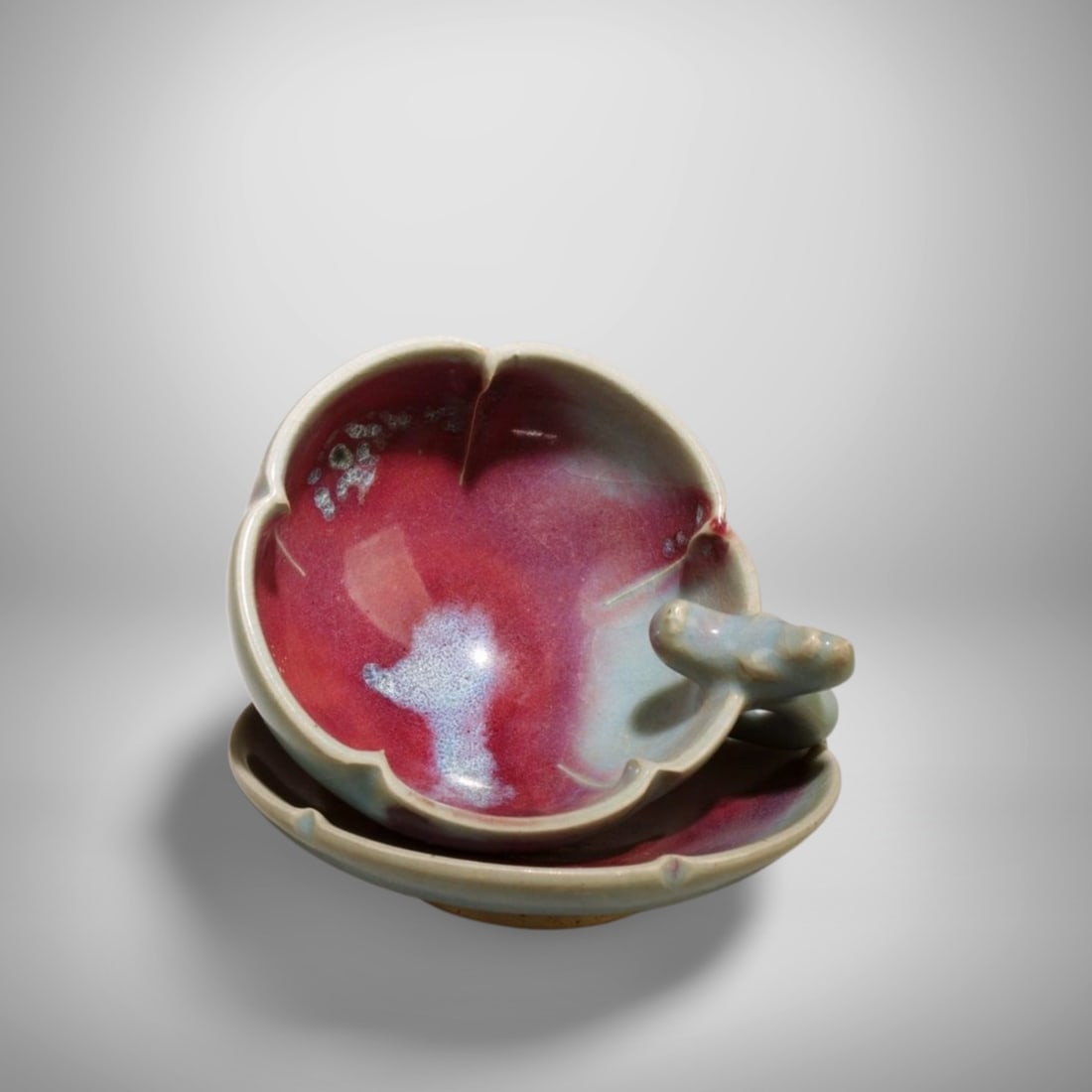 A Junyao Cup with Stand - 3