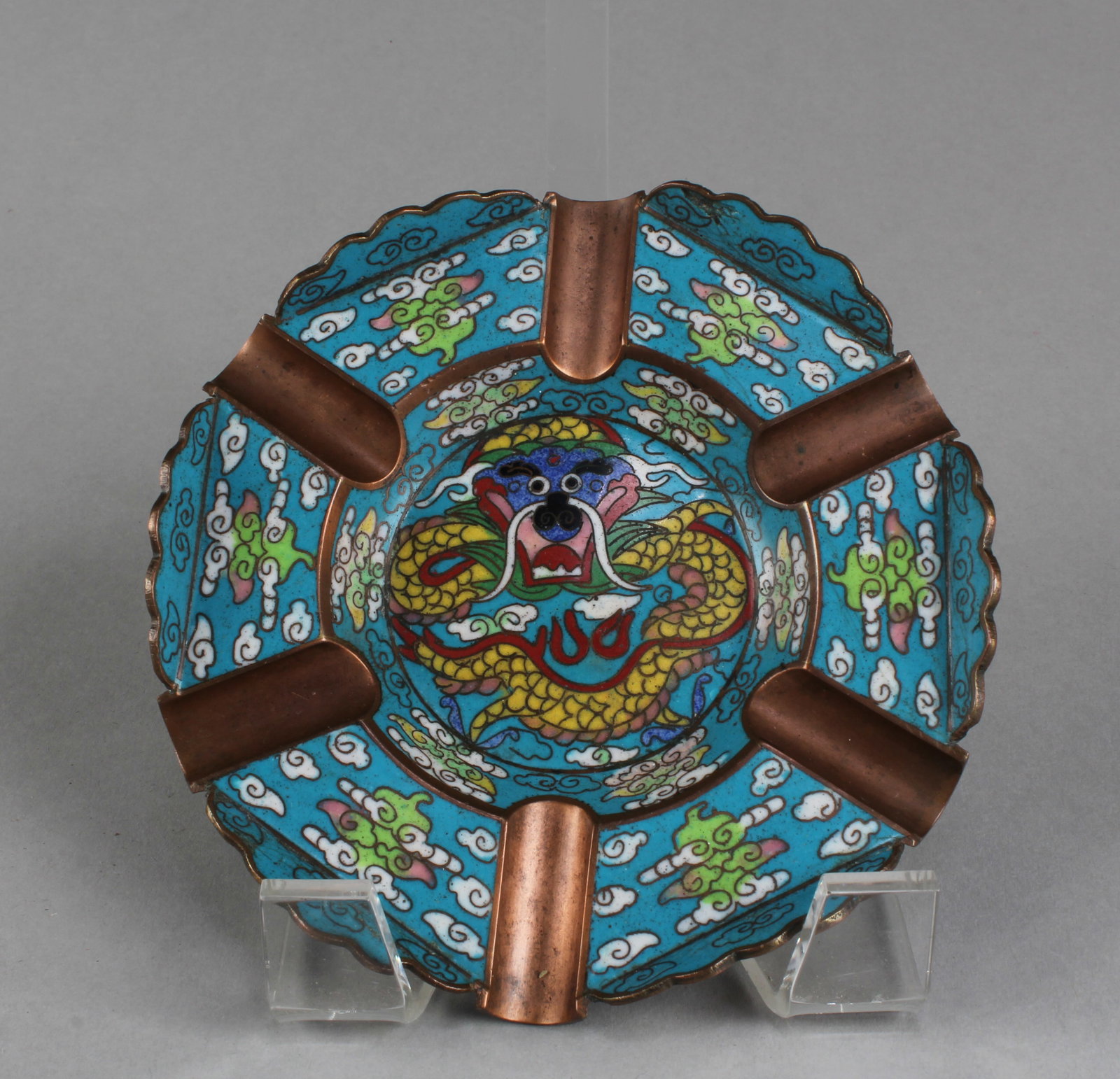 A Cloisonne Ashtray (1 of 3)