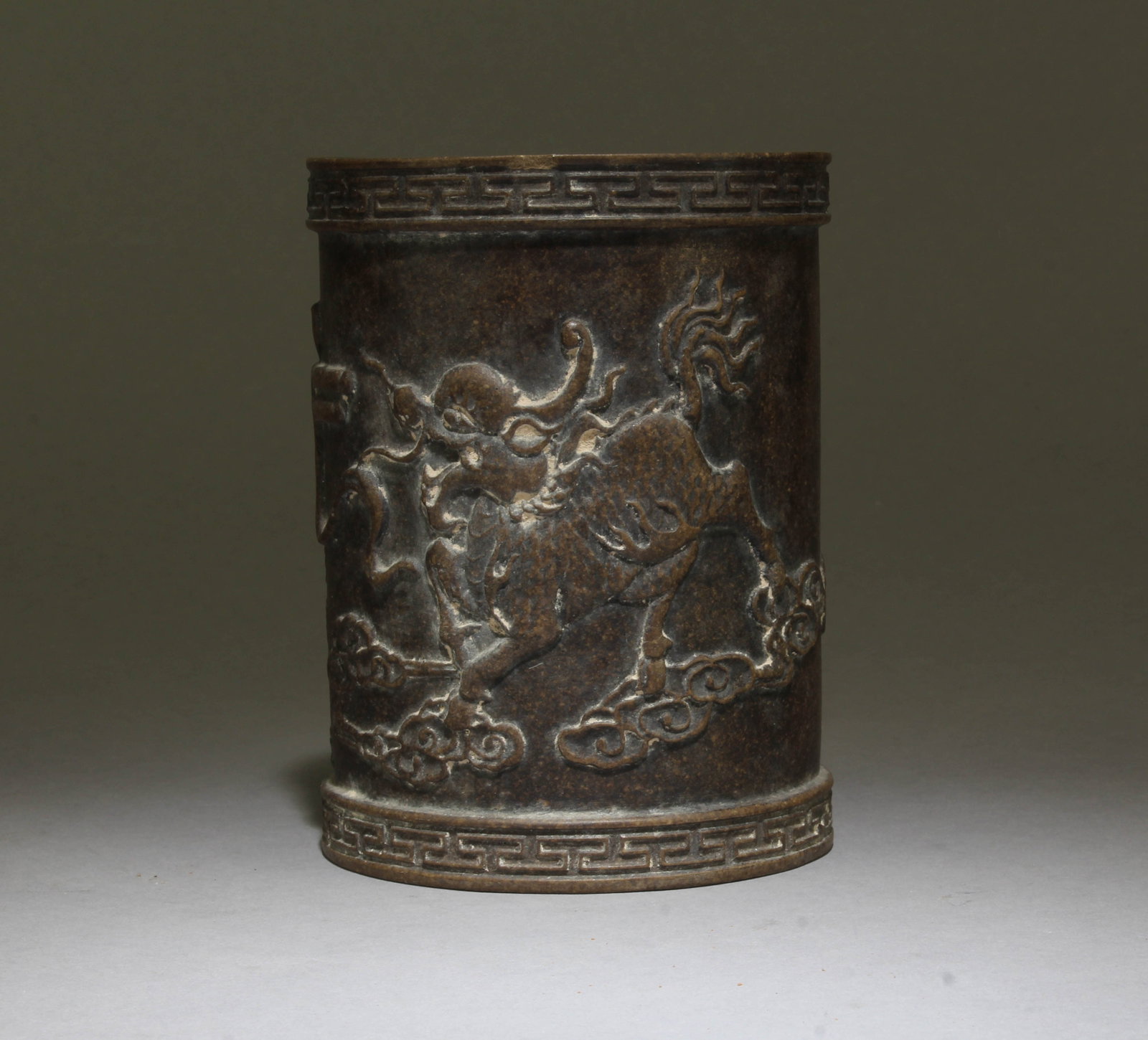 A Zisha Brushpot - 2