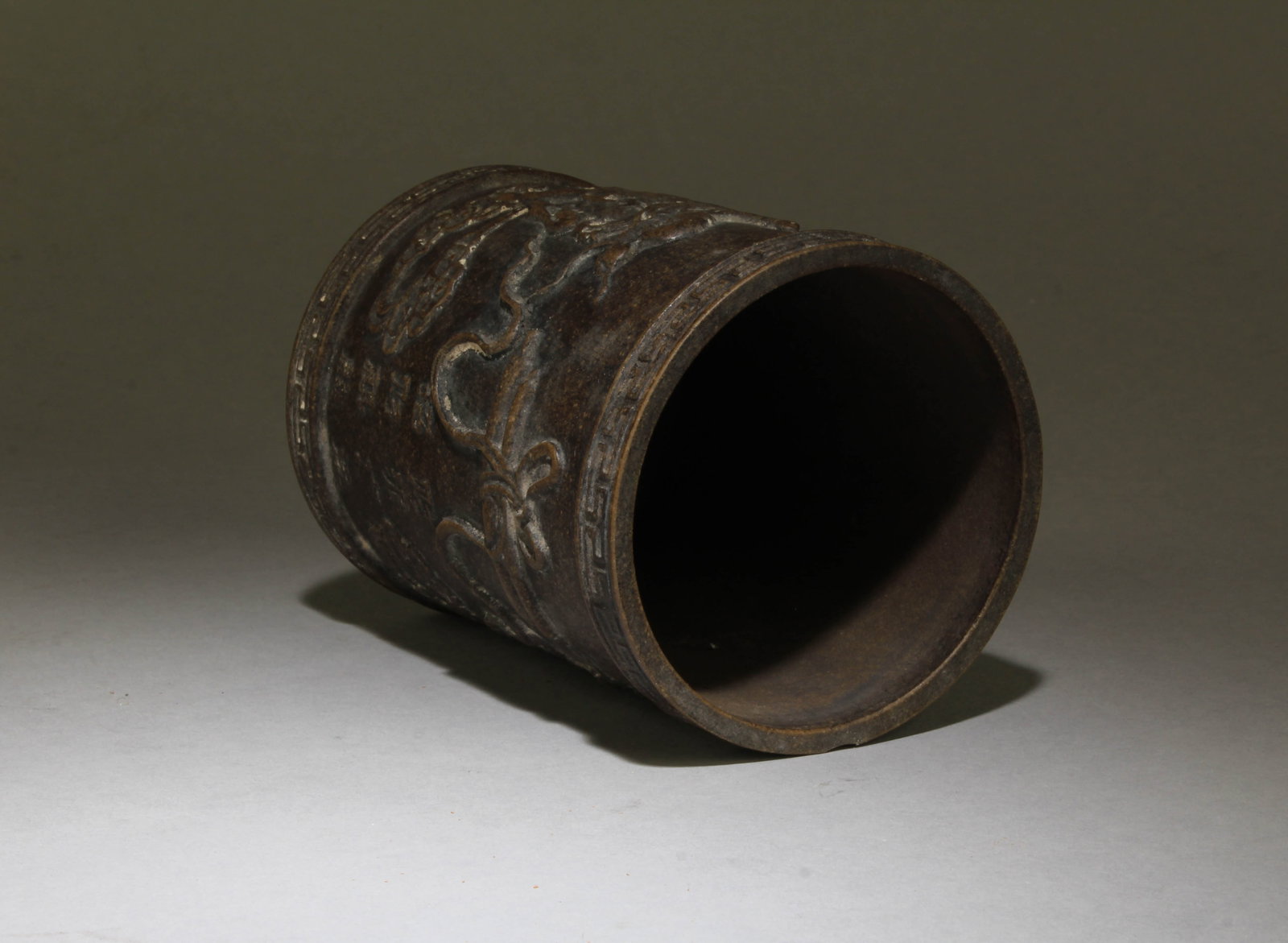 A Zisha Brushpot - 4