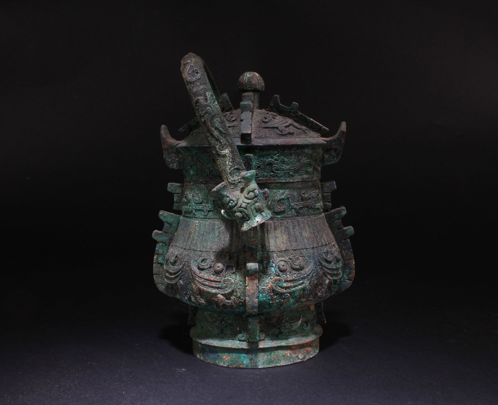 Chinese Bronze Container - 4