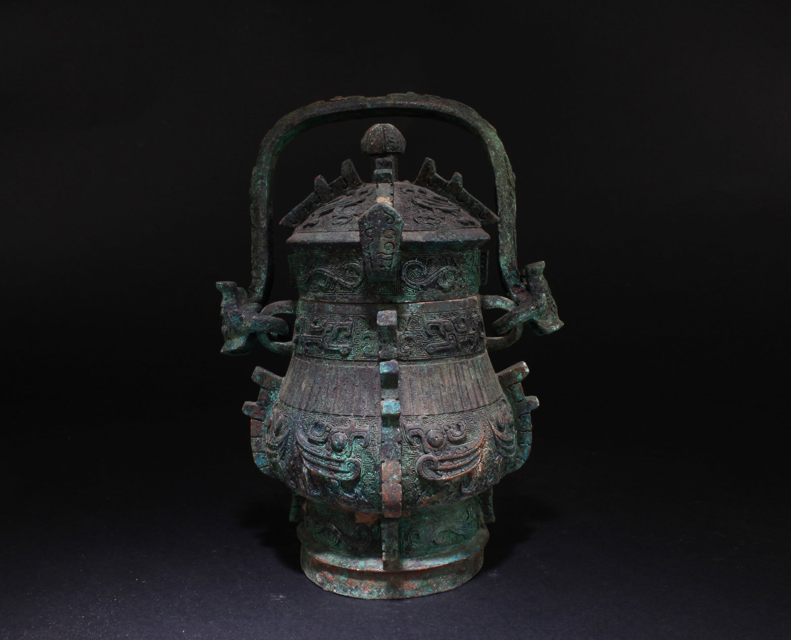 Chinese Bronze Container - 5