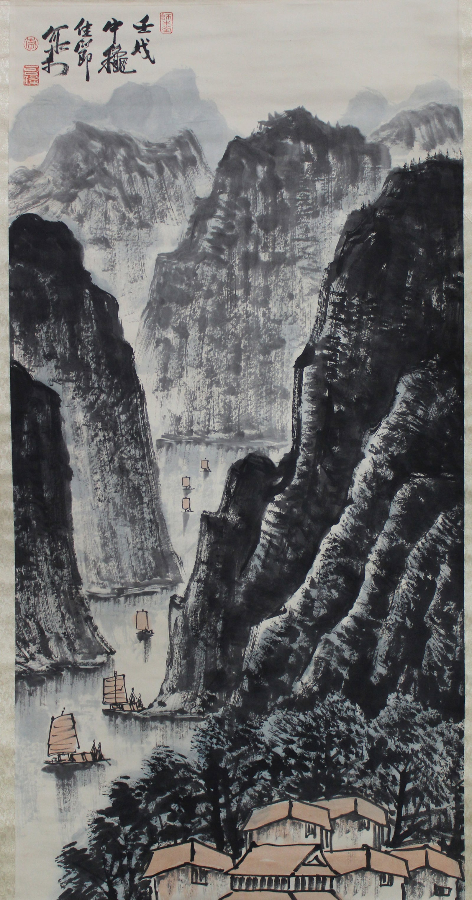 Chinese Scroll Painting (1 of 4)