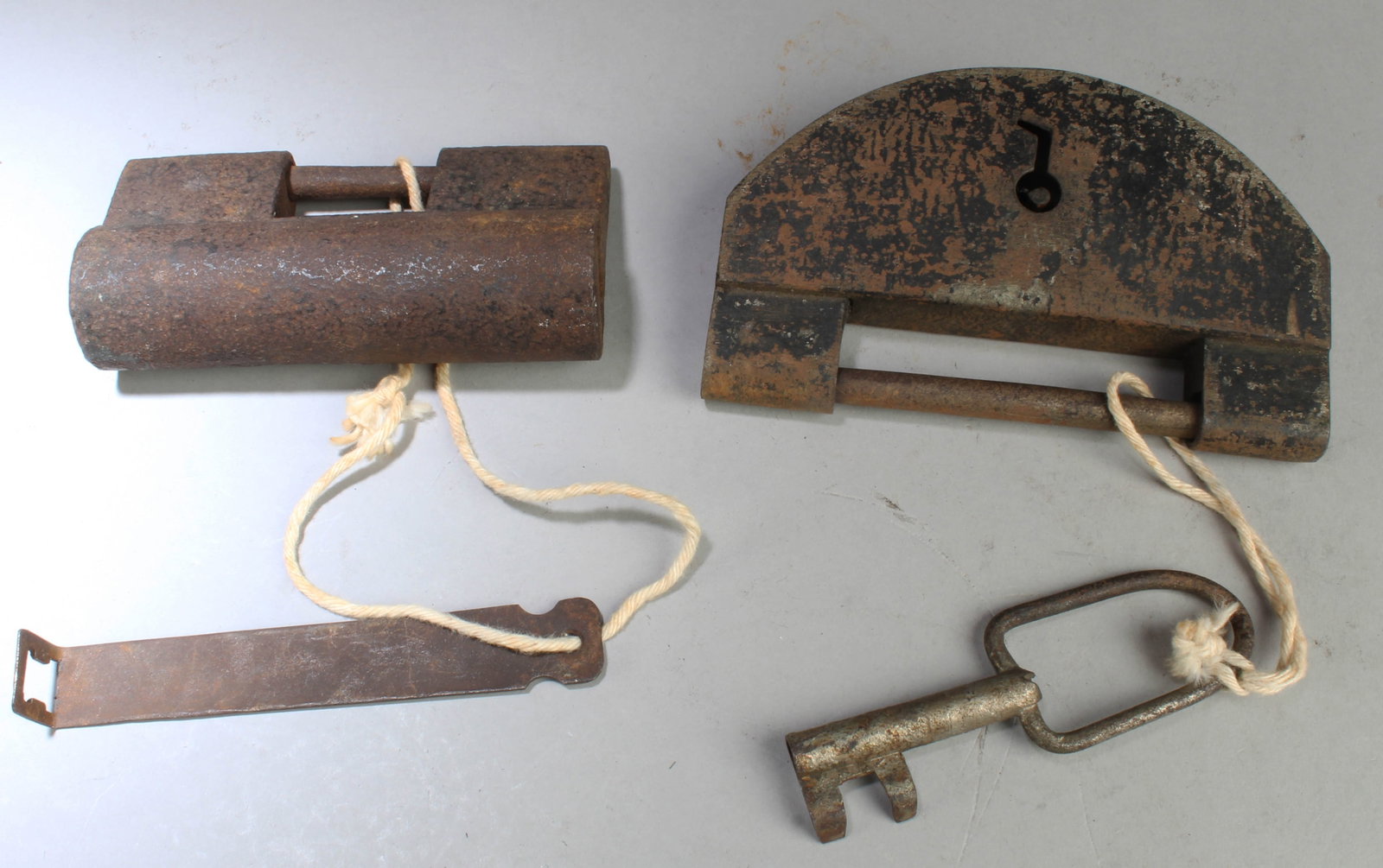 A Group of Two Antique Locks (1 of 3)