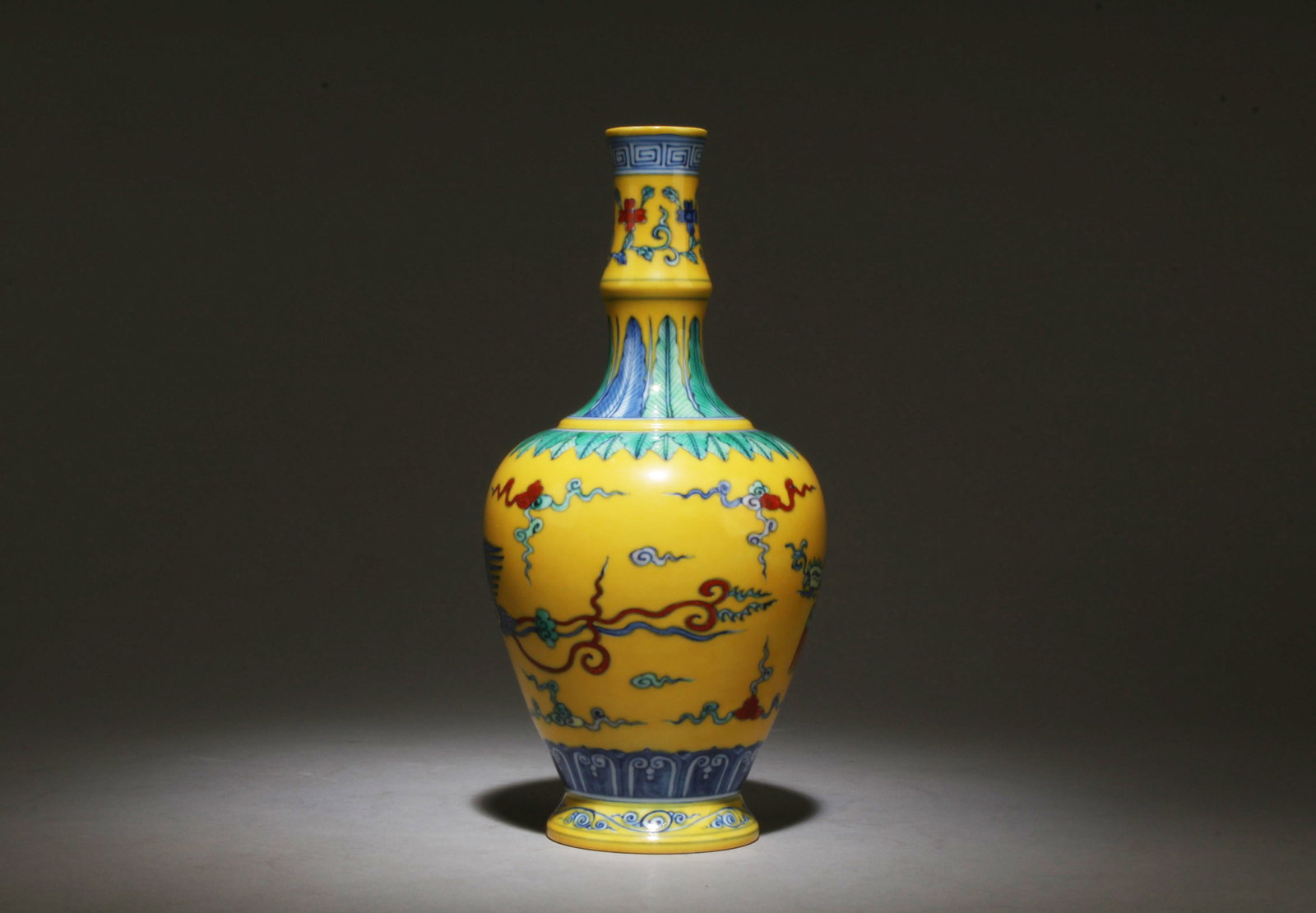 A Multi-Colored Vase - 2
