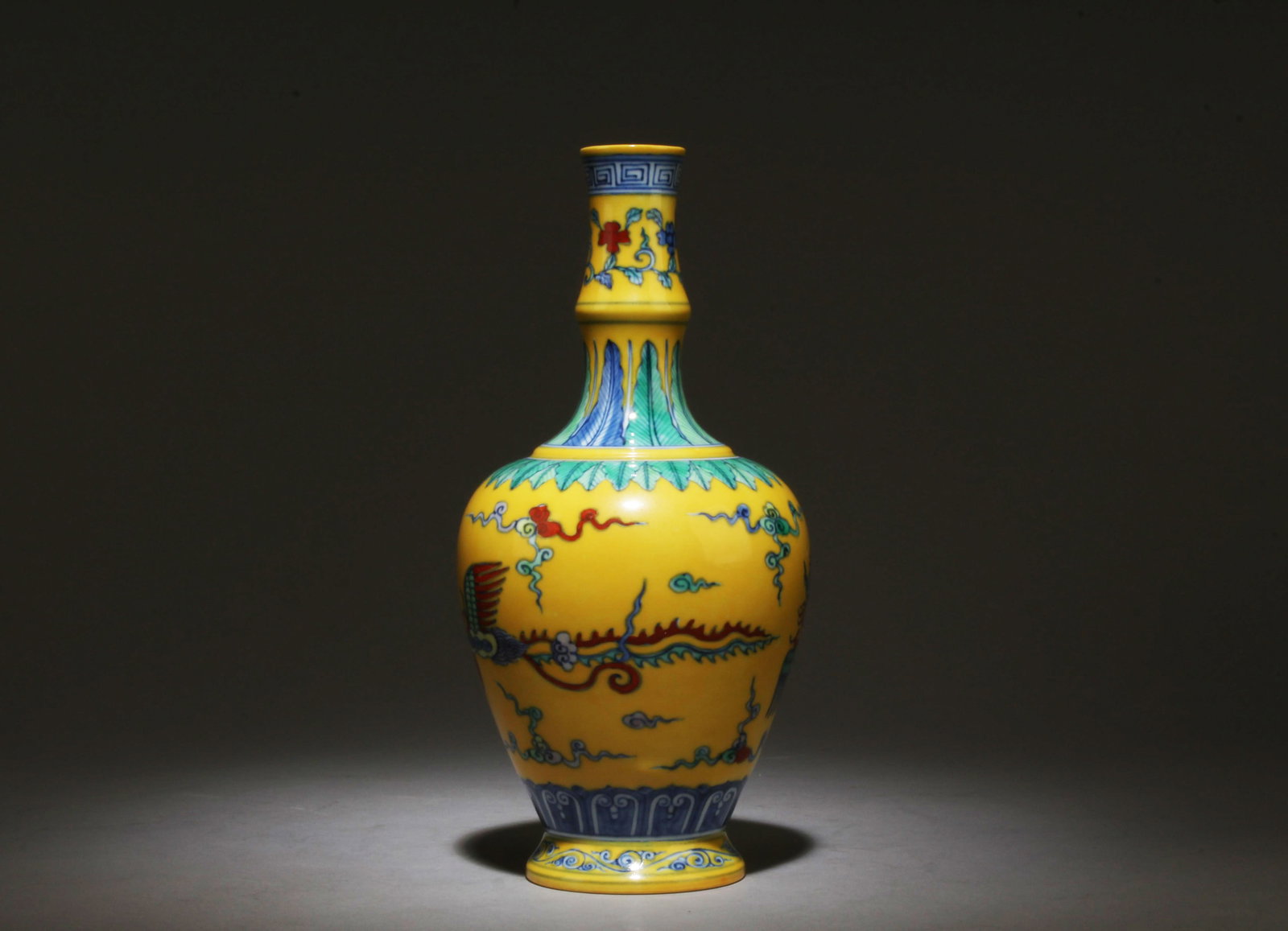 A Multi-Colored Vase - 4