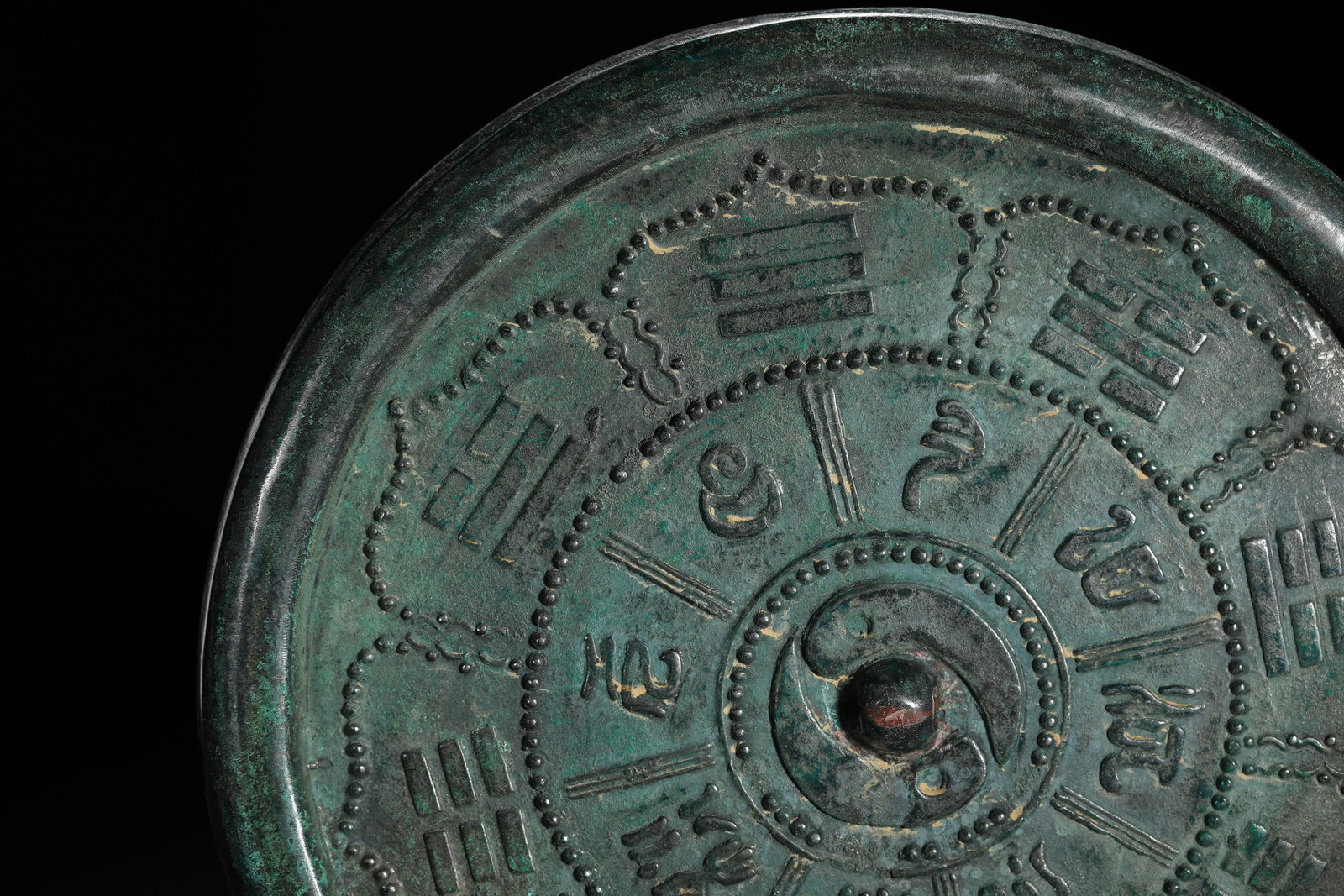Bronze Eight Trigrams Mirror - 3