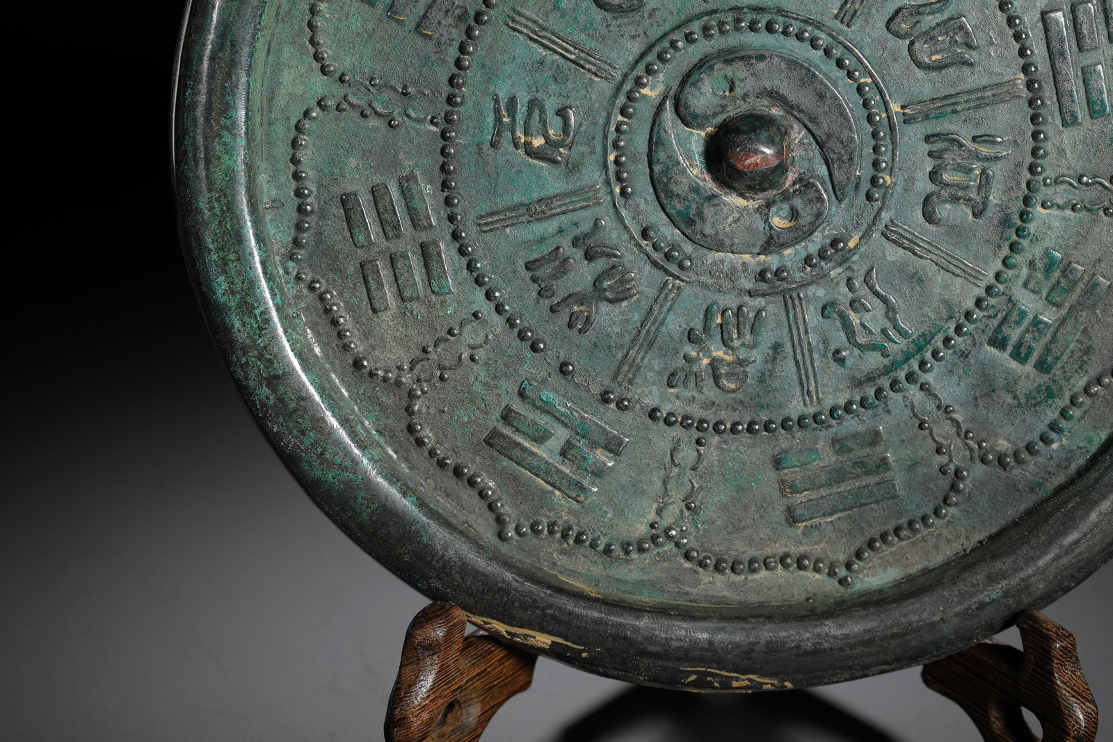 Bronze Eight Trigrams Mirror - 4