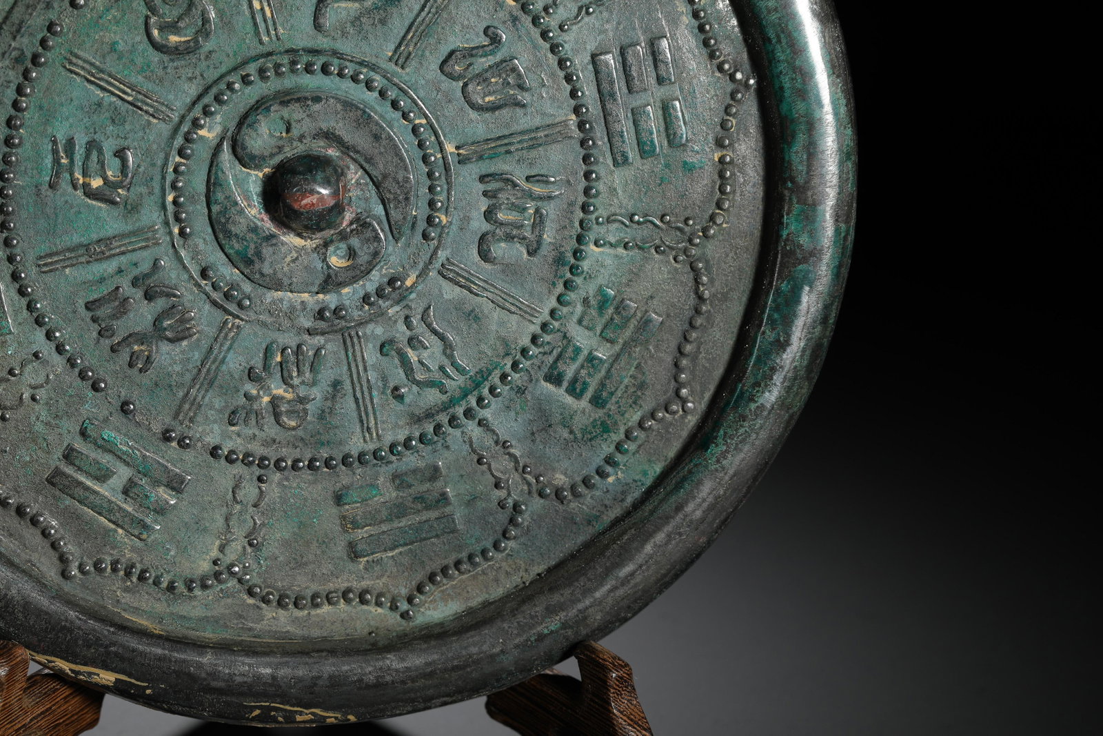 Bronze Eight Trigrams Mirror - 5