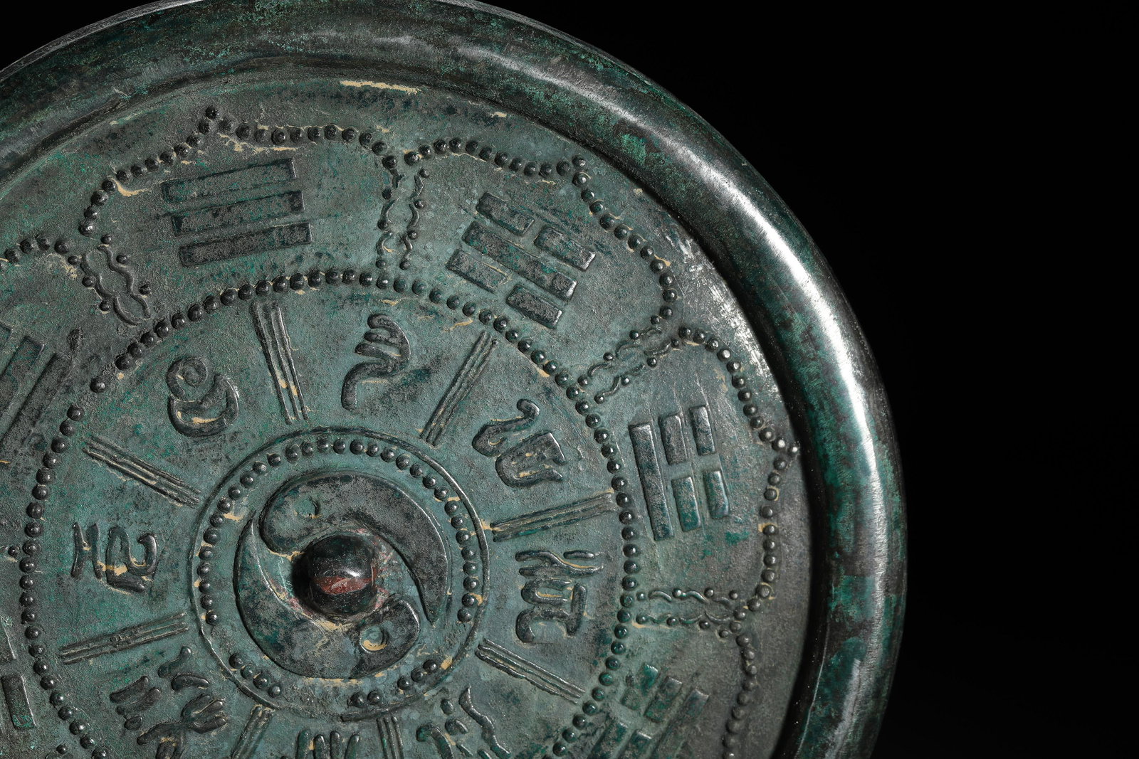 Bronze Eight Trigrams Mirror - 6