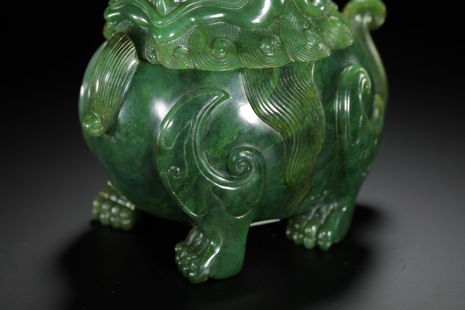 Celadon Jade Scent Burner - 10