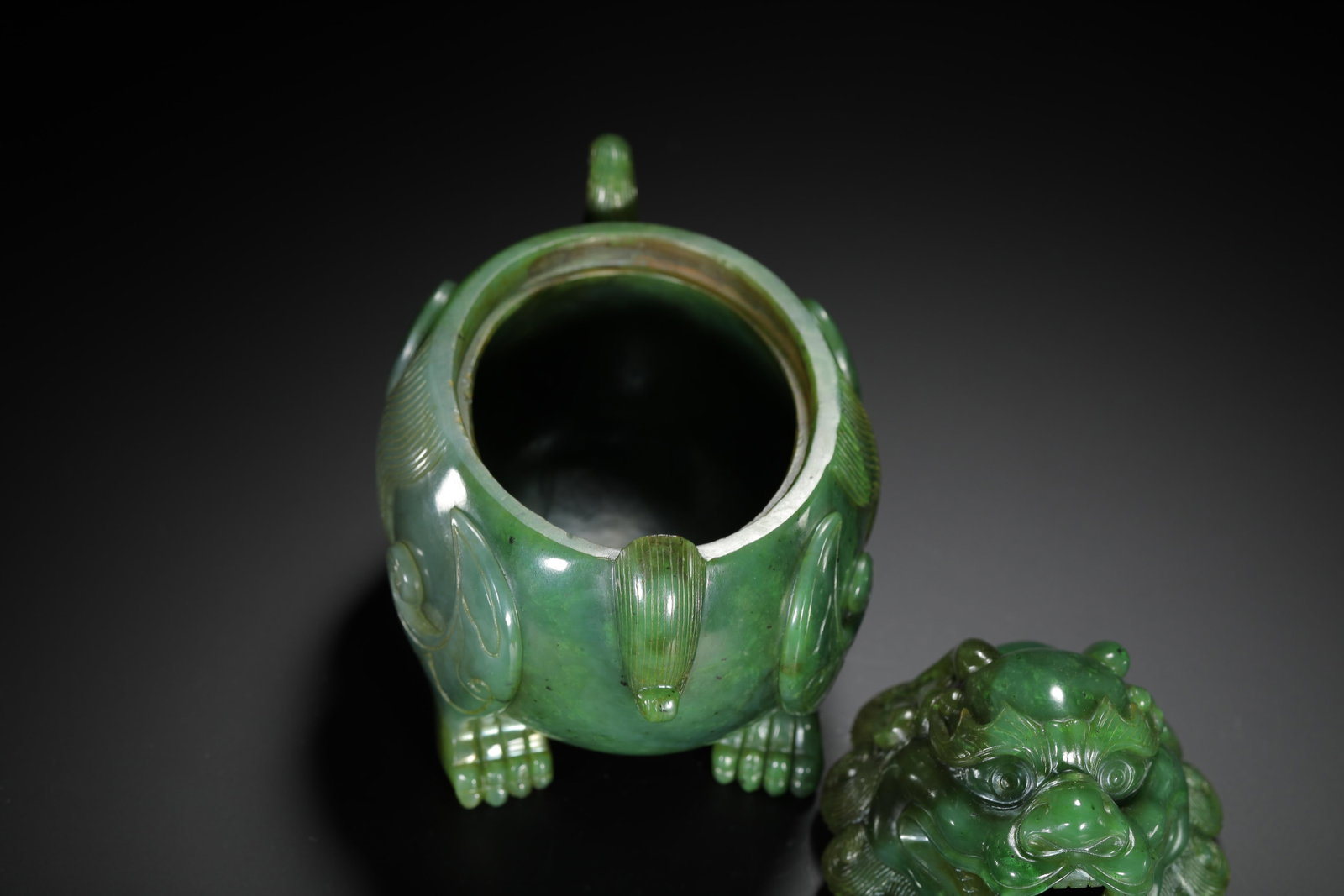 Celadon Jade Scent Burner - 12