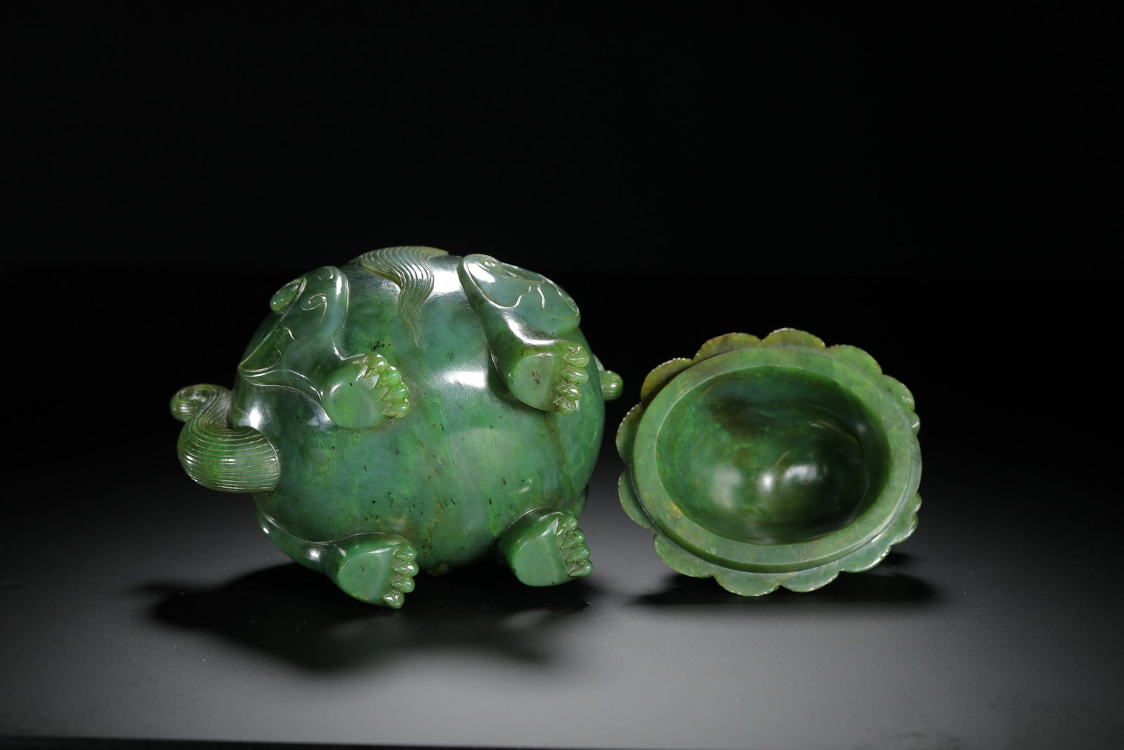 Celadon Jade Scent Burner - 14