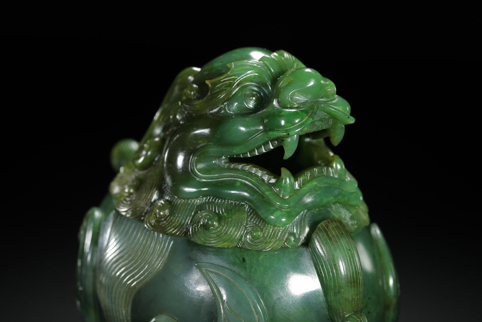 Celadon Jade Scent Burner - 3