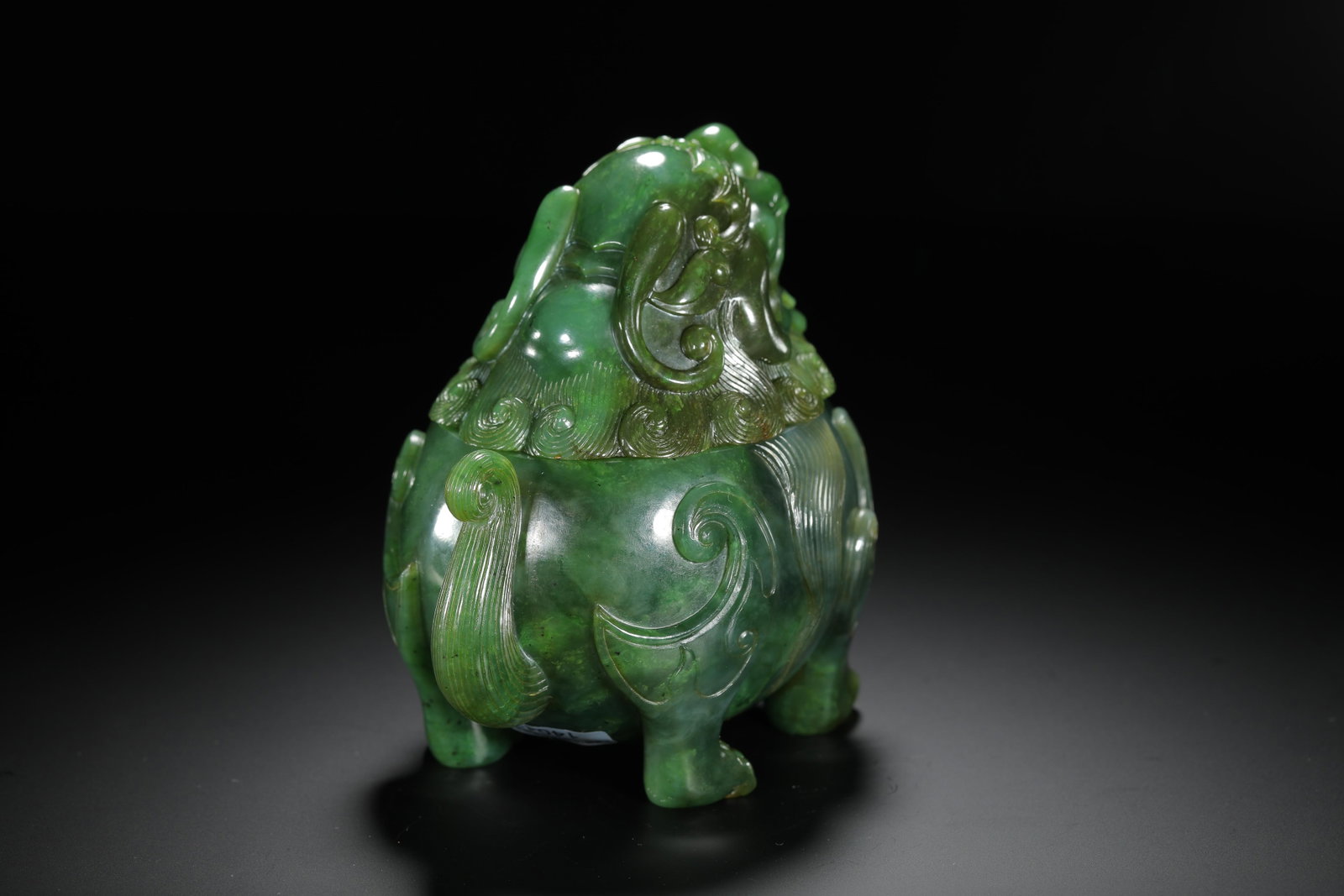 Celadon Jade Scent Burner - 8