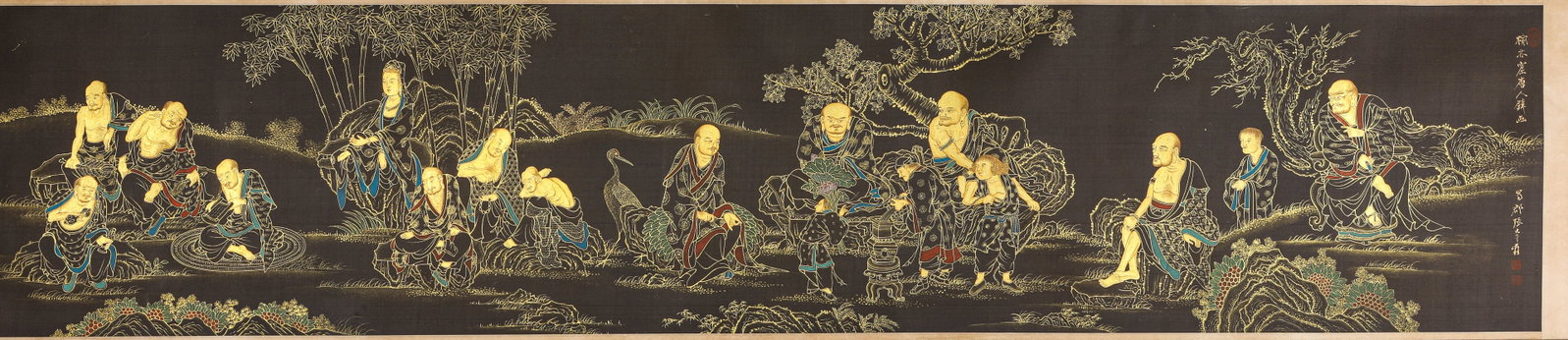 Zhang Daqian Arhat Handscroll - 3