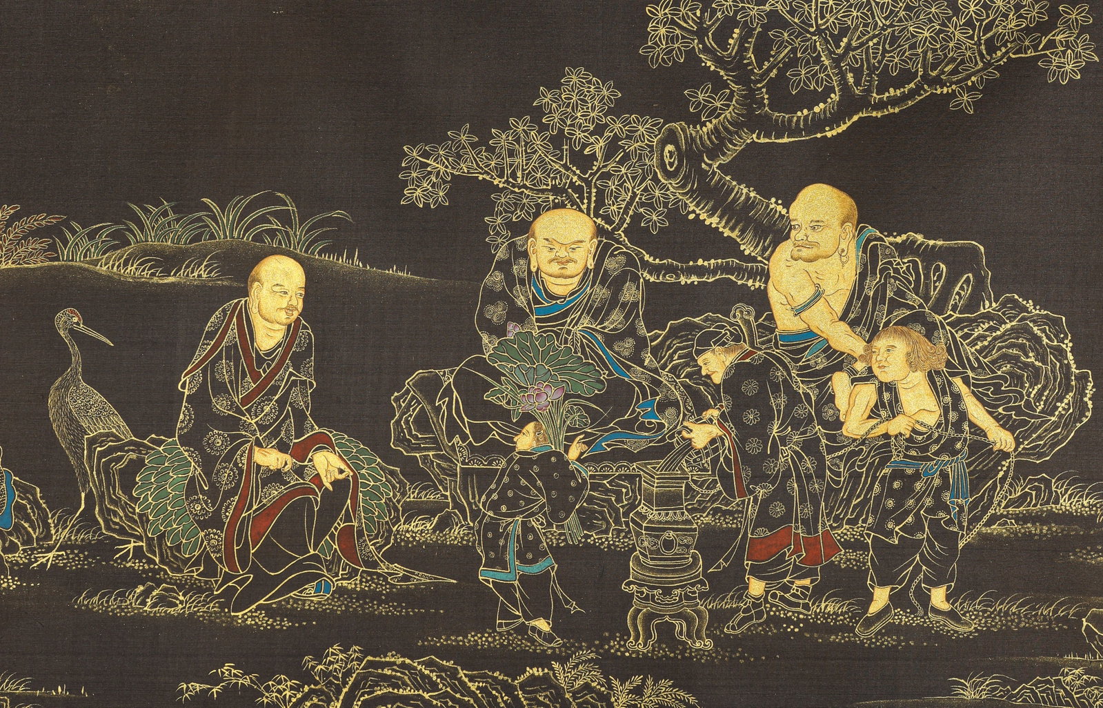 Zhang Daqian Arhat Handscroll - 5