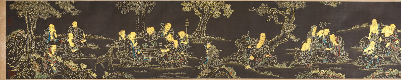 Zhang Daqian Arhat Handscroll - 7