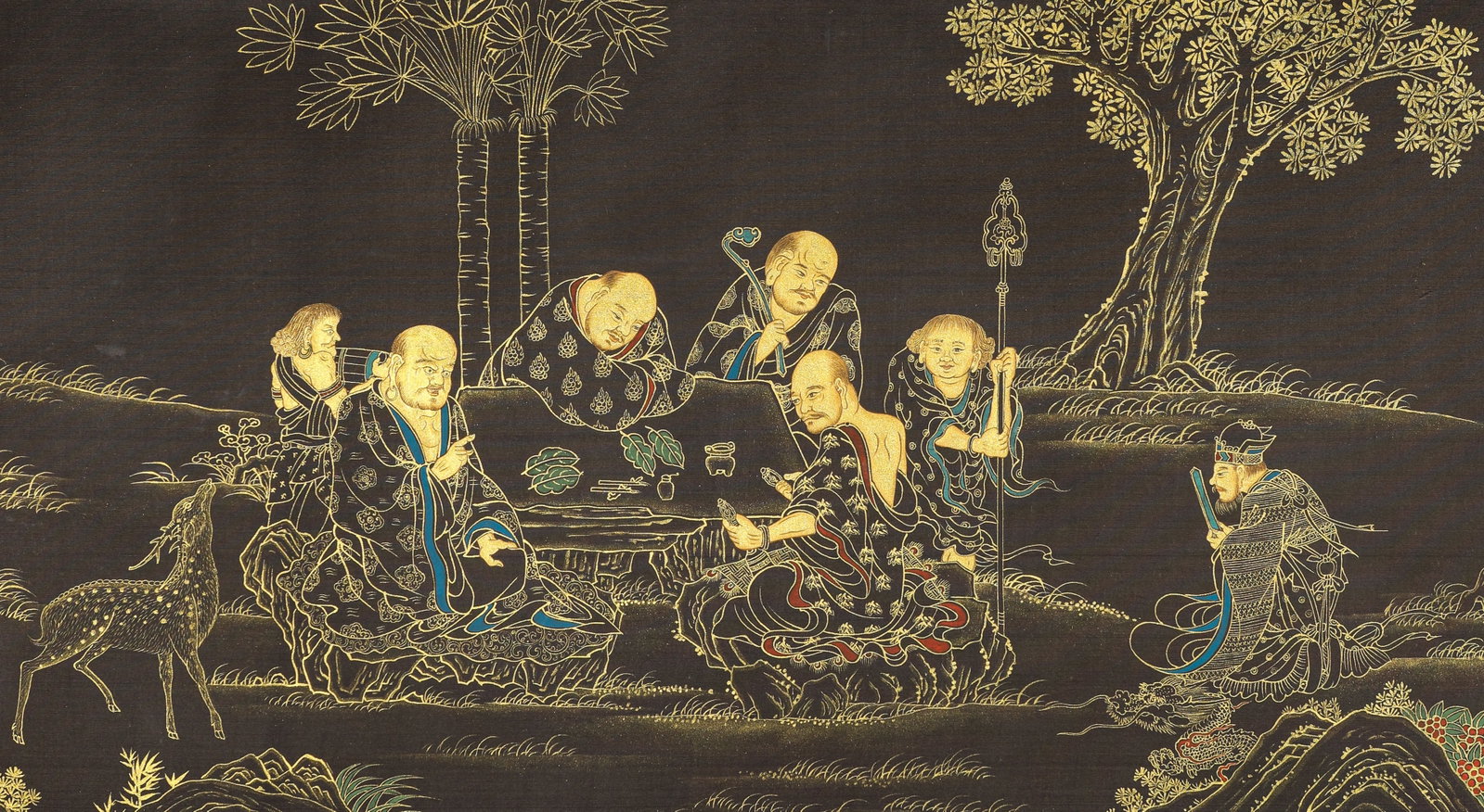 Zhang Daqian Arhat Handscroll - 9