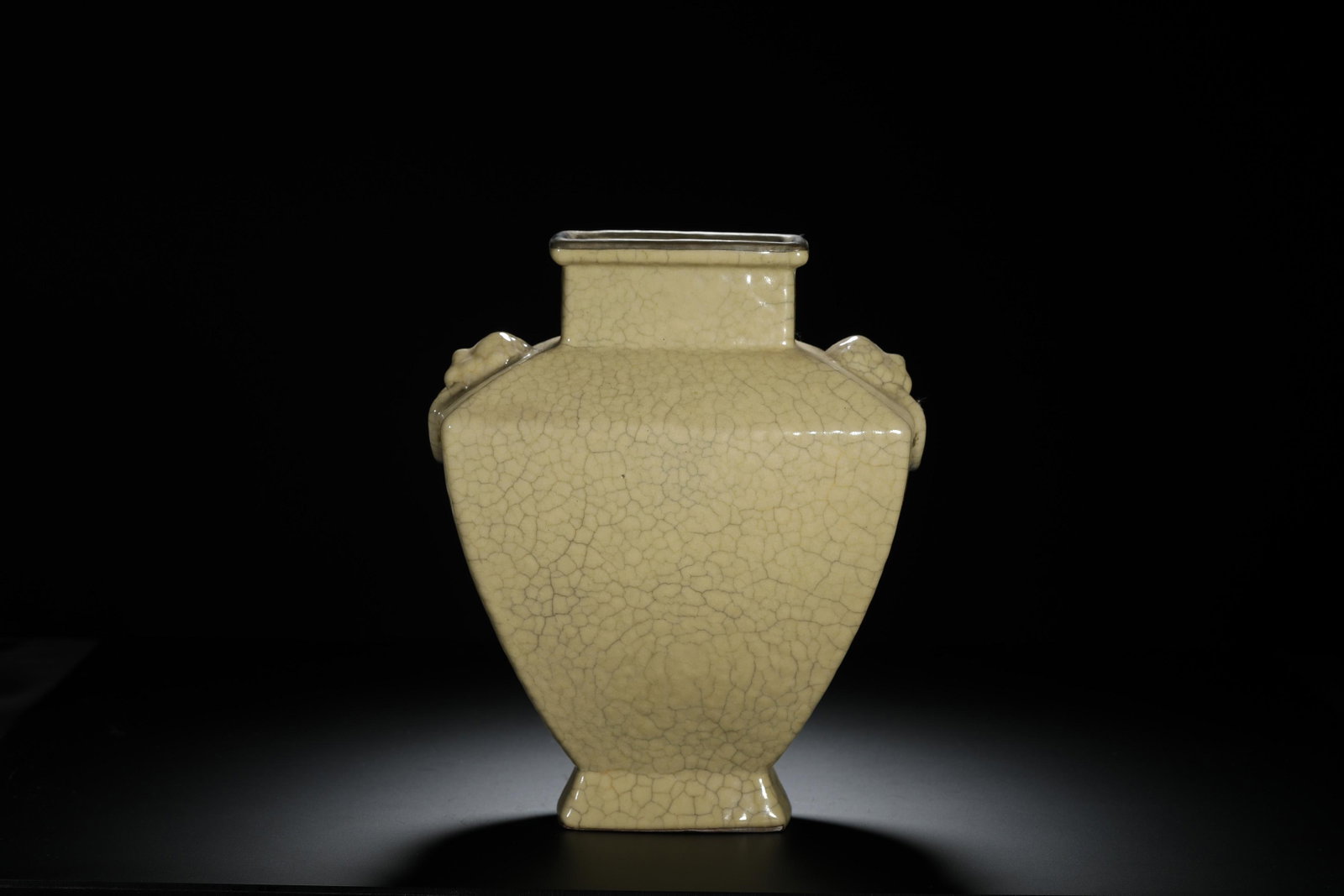 Ge Ware Beast-Handled Vase - 2