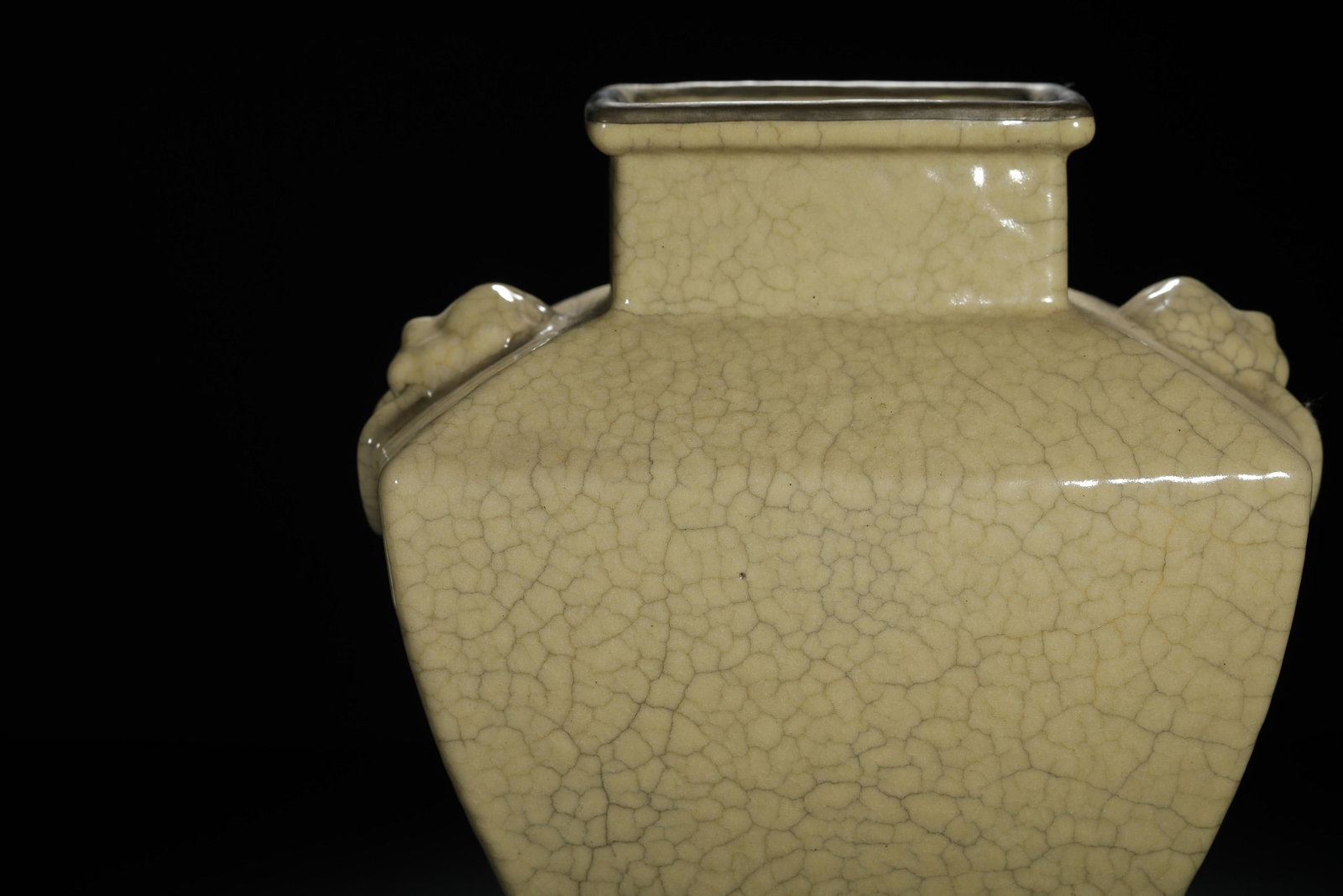 Ge Ware Beast-Handled Vase - 3