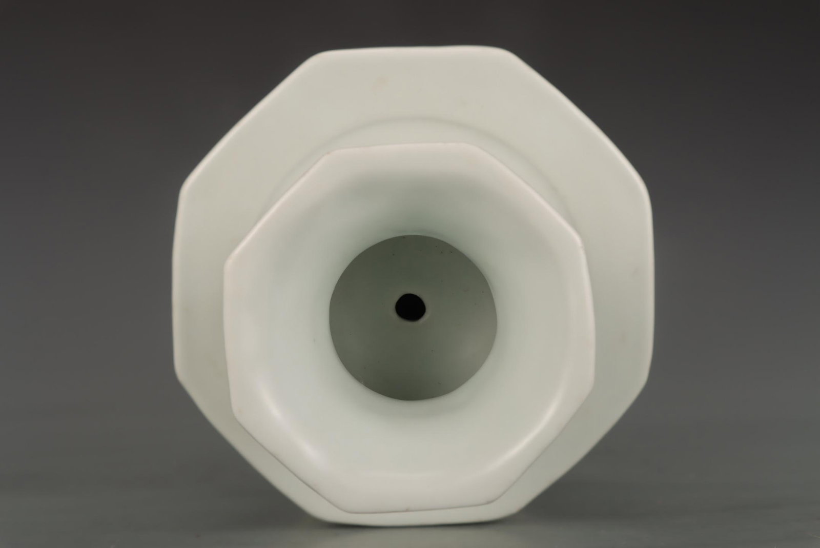 A Sweet White Glazed Candlestick - 8
