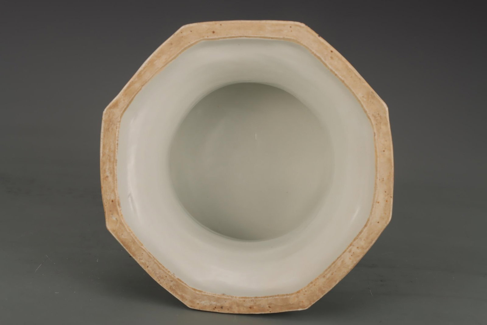 A Sweet White Glazed Candlestick - 9