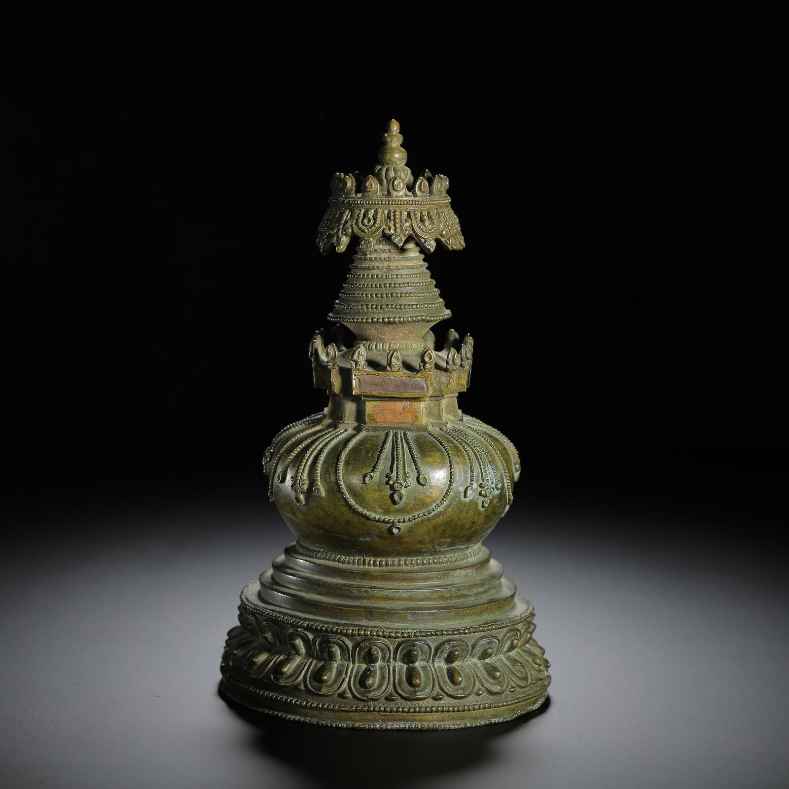 Bronze Cast Kadam Stupa (1 of 10)