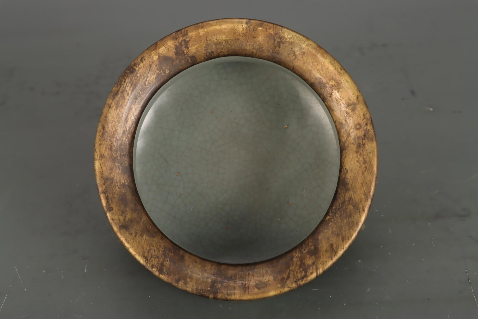 A Ru Ware Celadon Ding Censer - 8