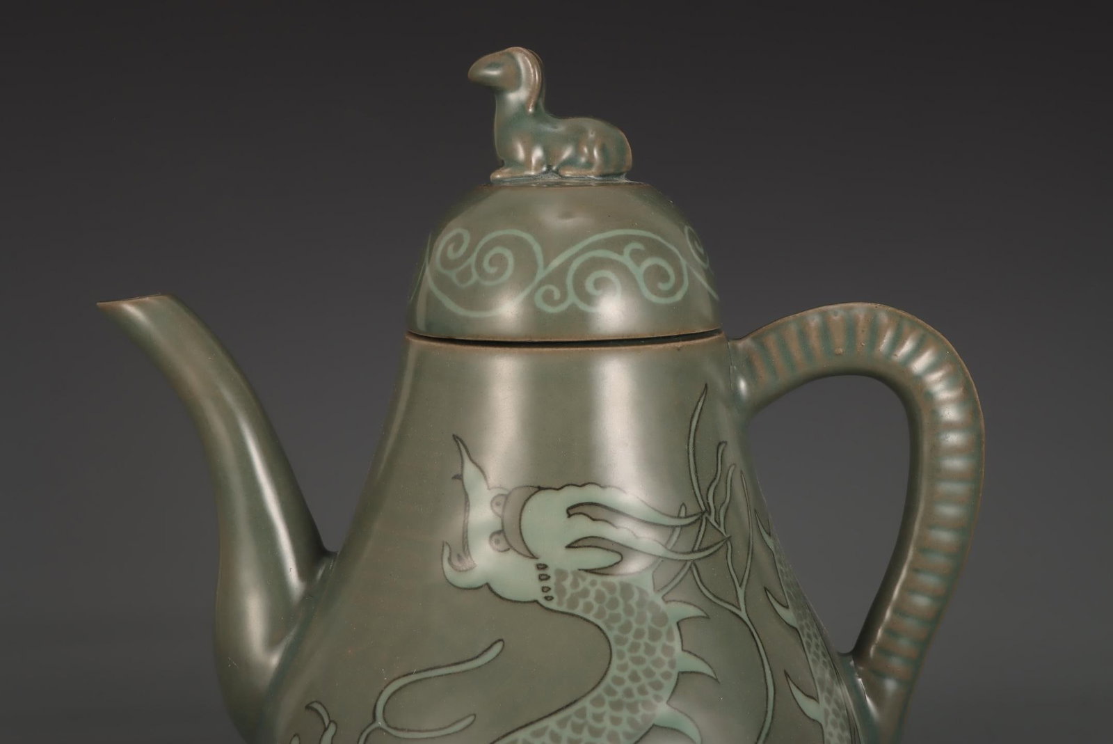 A Goryeo Celadon Ewer - 3