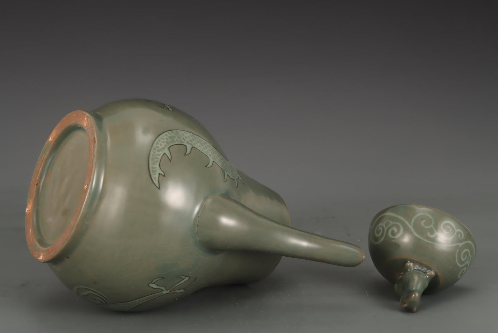 A Goryeo Celadon Ewer - 7