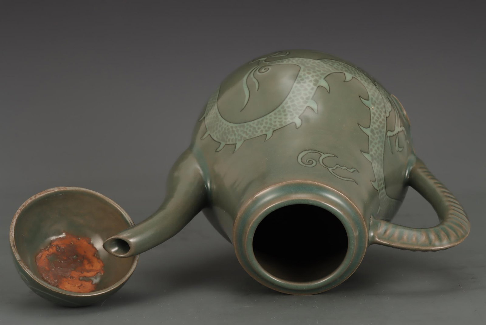 A Goryeo Celadon Ewer - 8