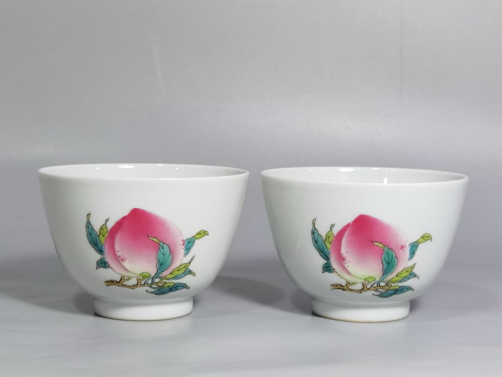 A Enamel Cup: A Enamel Cup. Height: 2.36" Width: 3.54"