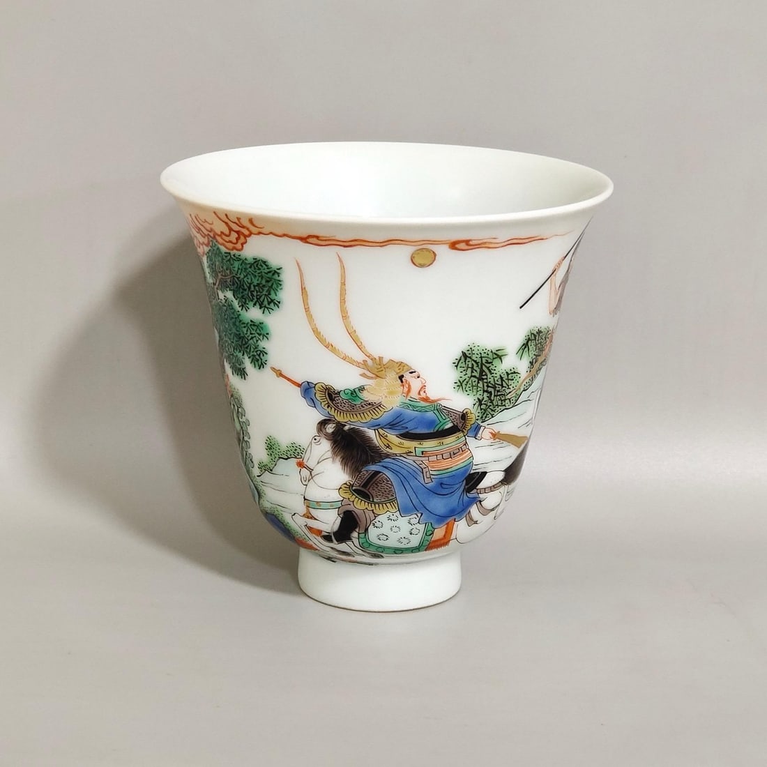 A Wucai Cup - 5