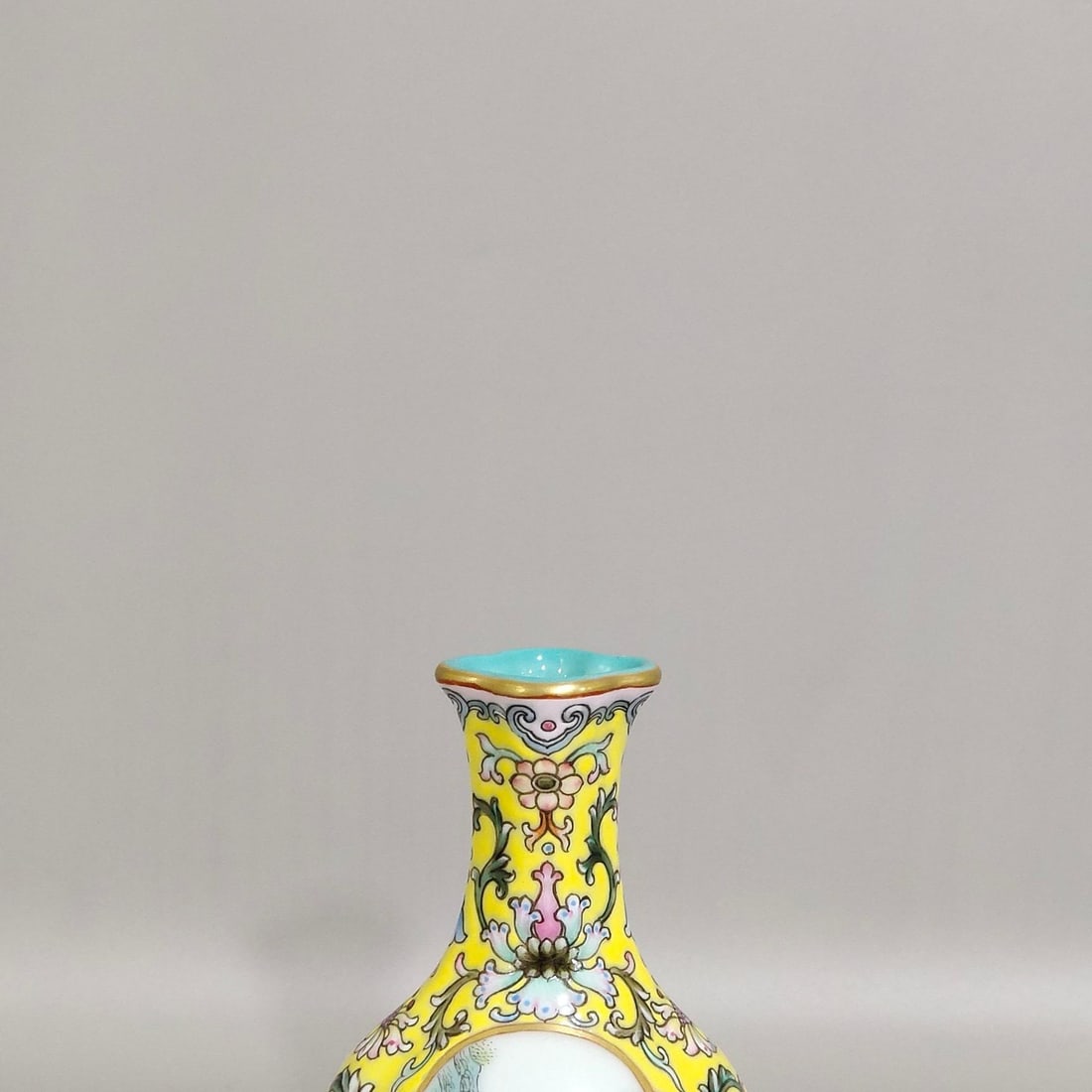 A Enamel Vase - 4