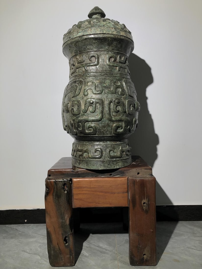 A Bronze Ritual Cup - 4