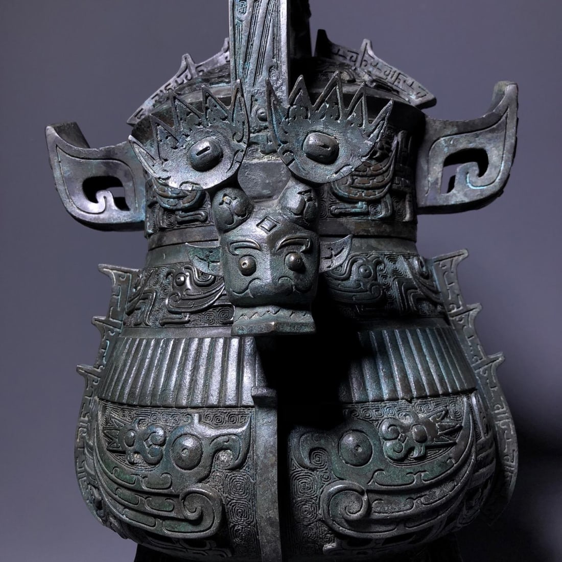 A Bronze Pouring Vessel - 2
