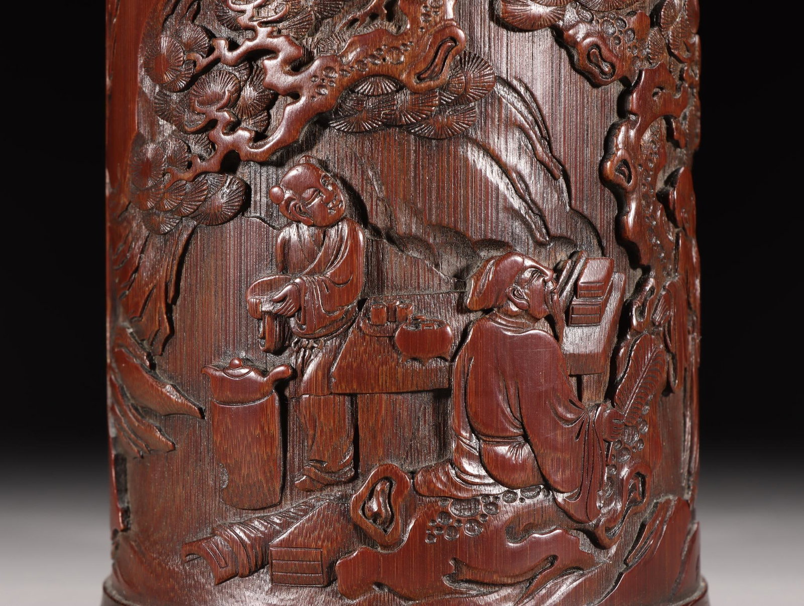 A Bamboo Brushpot - 2