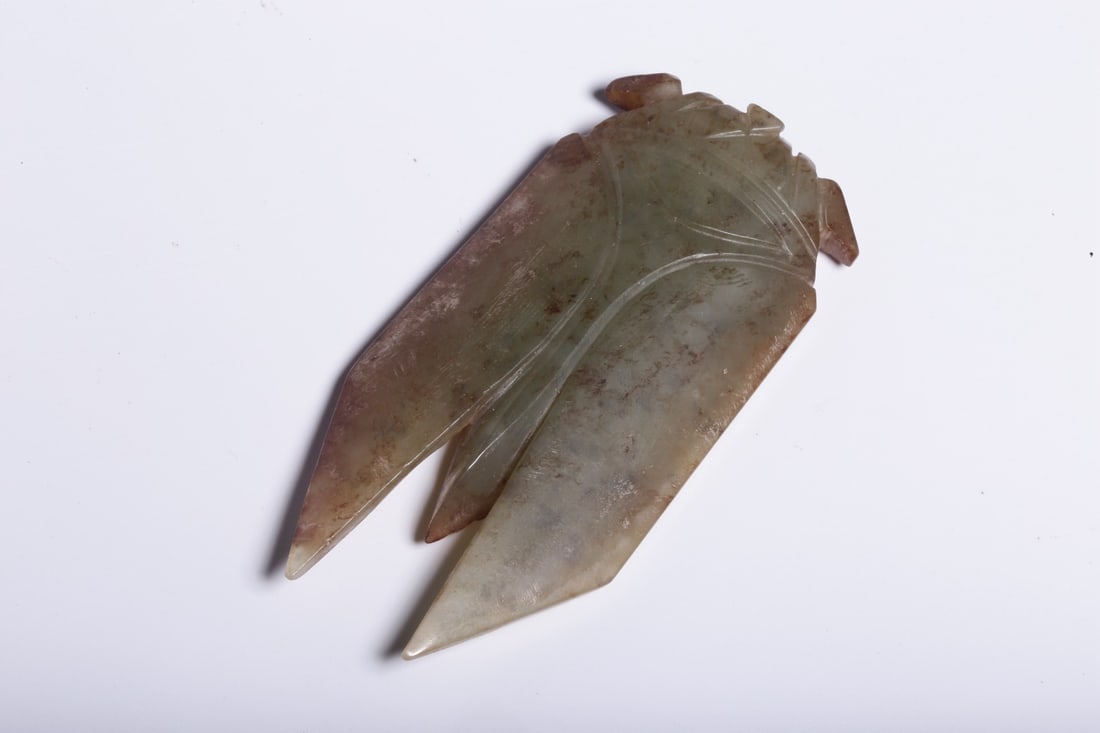 A Hetian Jade Cicada - 2