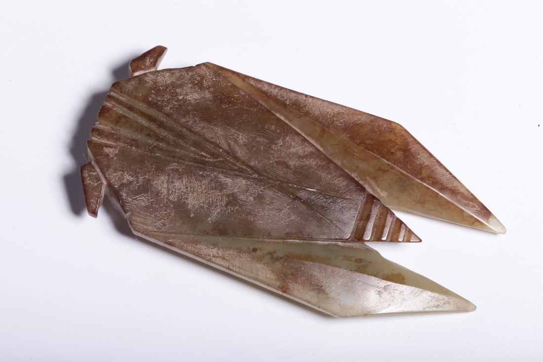 A Hetian Jade Cicada - 6