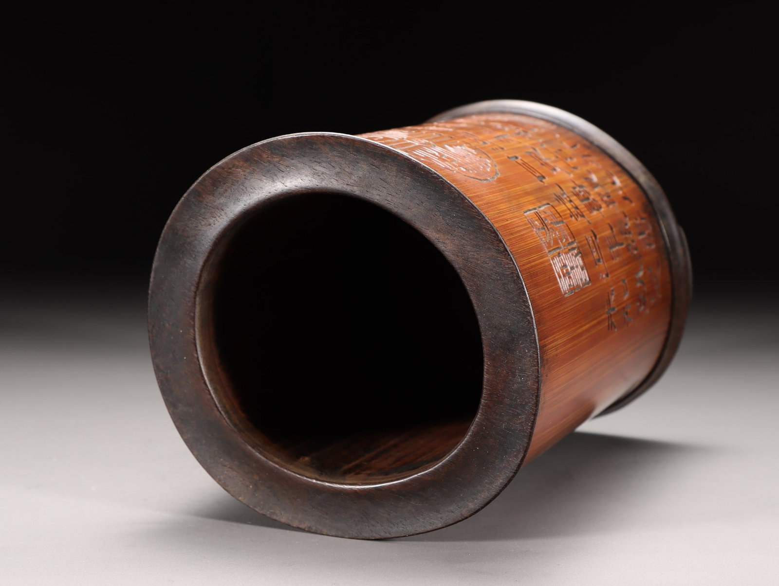 A Bamboo Brushpot - 8