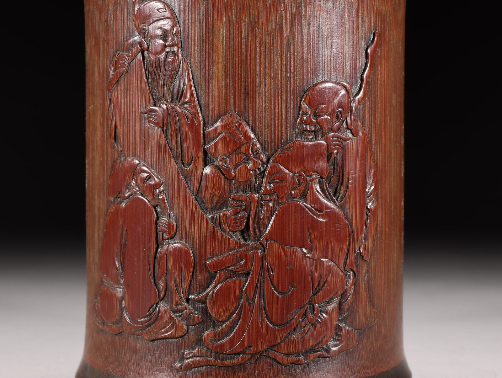A Bamboo Brushpot - 2