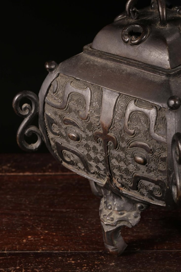 A Bronze Censer - 4