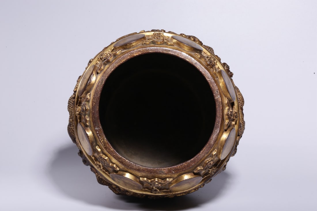 A Gilt Bronze Clock - 13