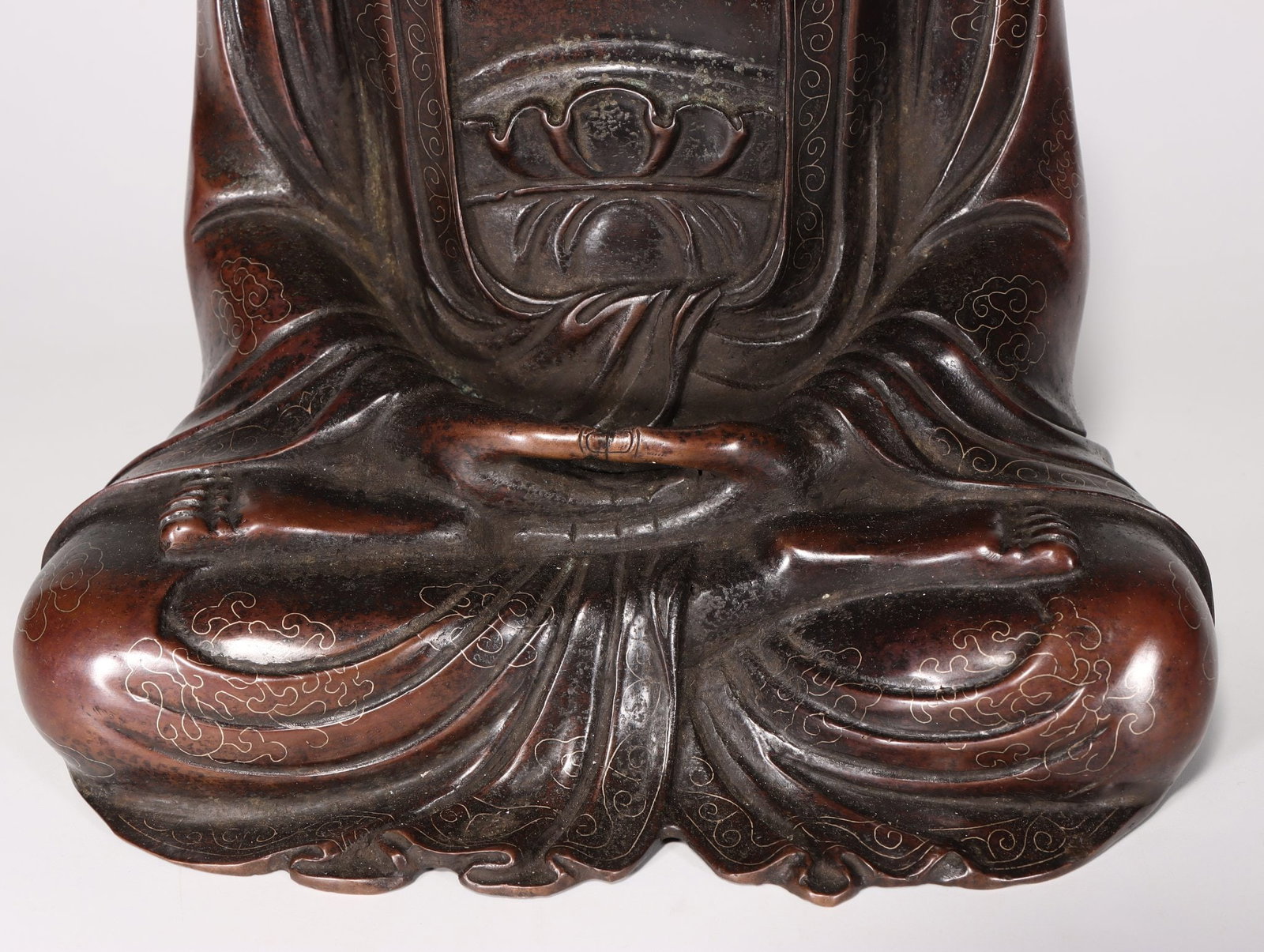 A Bronze Shakyamuni Statue - 3